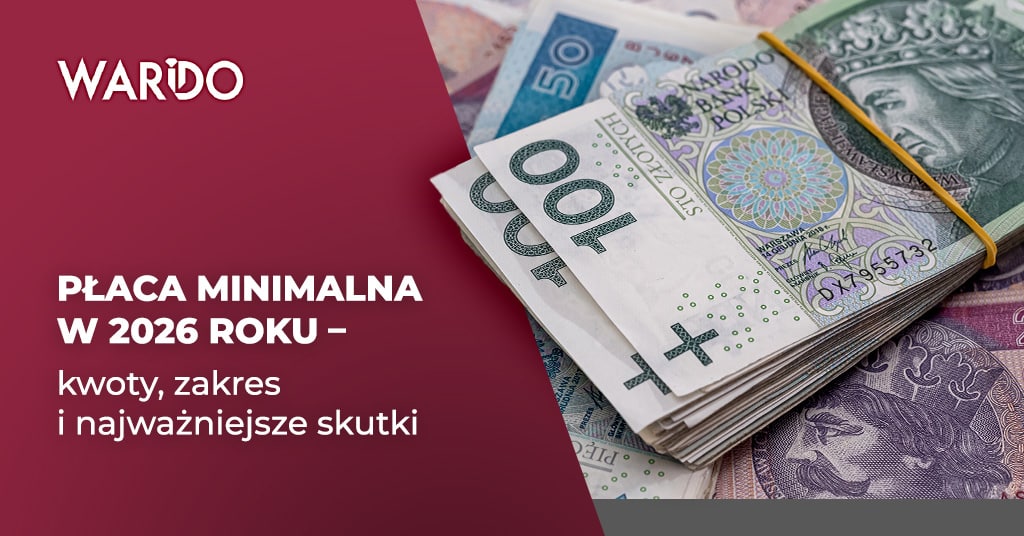 Płaca minimalna w 2026 roku
