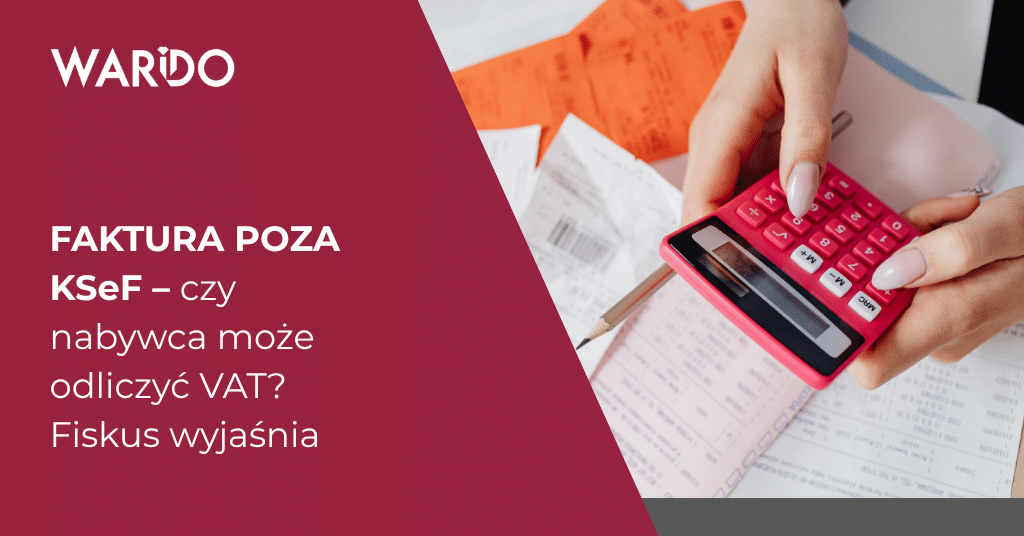 Faktura poza KSeF