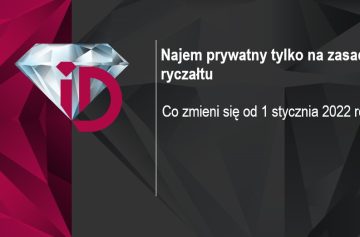 Najem prywatny tylko na zasadach ryczałtu