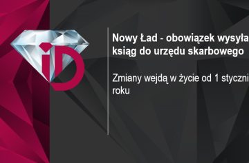 Nowy Ład - obowiązek wysyłania ksiąg do urzędu skarbowego