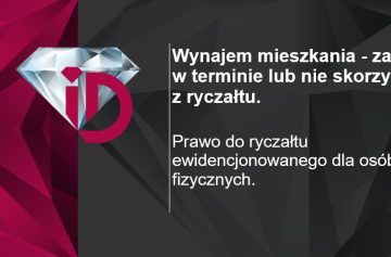 Wynajem mieszkania - zapłać w terminie lub nie skorzystasz z ryczałtu. Prawo do ryczałtu