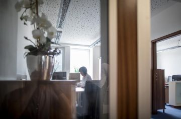 biuro firmy warido, która tworzy system inteligentnej księgowości i świadczy usługi księgowe online